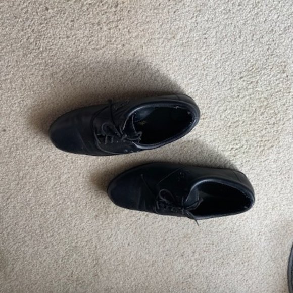 Kerrybrooke Black Oxfords shoes Ladies Size 8.5W - Picture 5 of 14